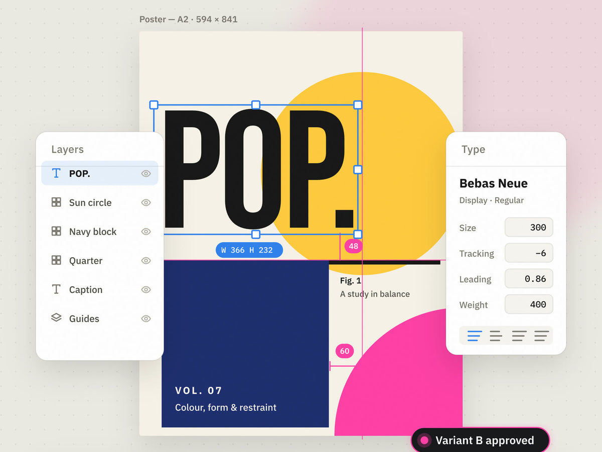 Graphic Designer workspace illustration