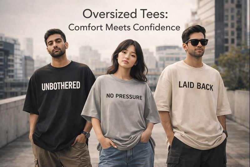 Oversized Tees: Comfort Meets Confidence