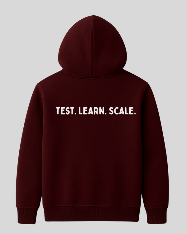 Test Learn Scale - Hoodie