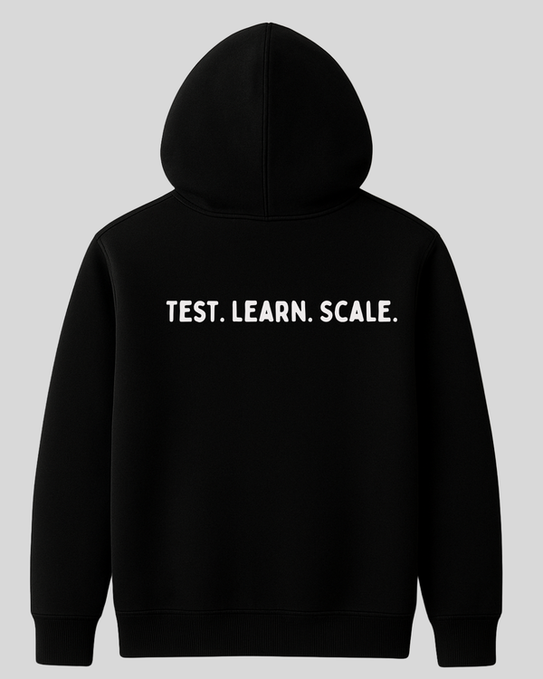 Test Learn Scale - Hoodie