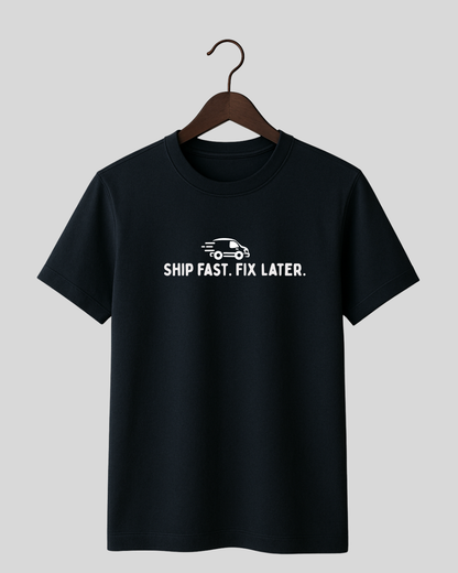 Ship Fast. Fix Later.