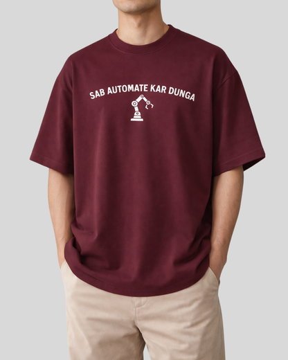 Sab Automate Kardunga - Oversized T shirt