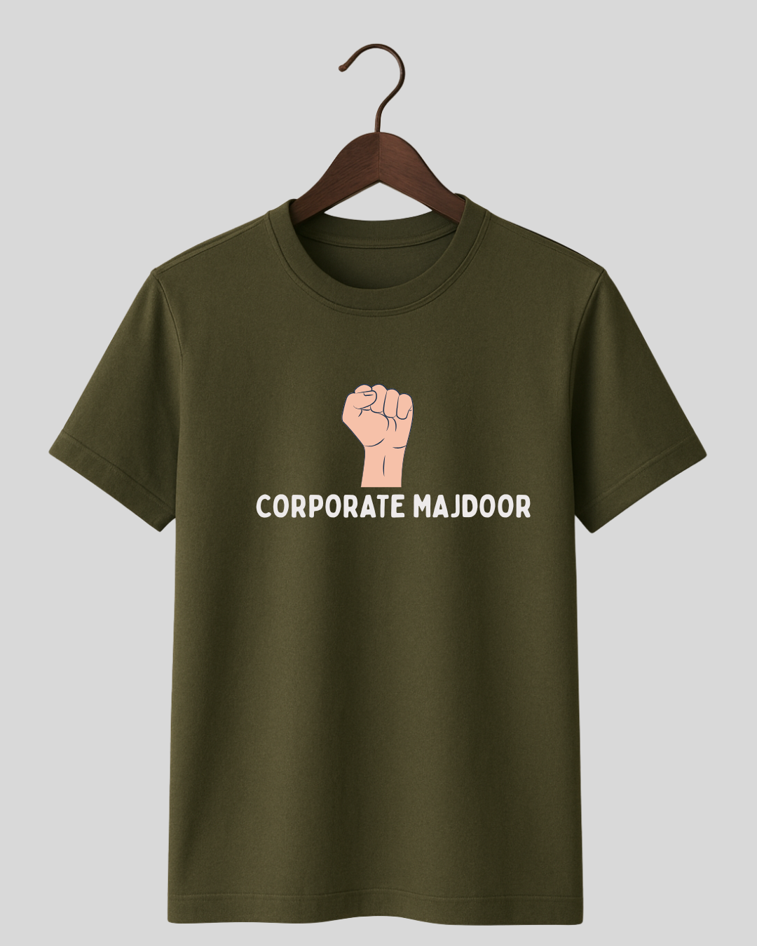 Corporate Majdoor Tee