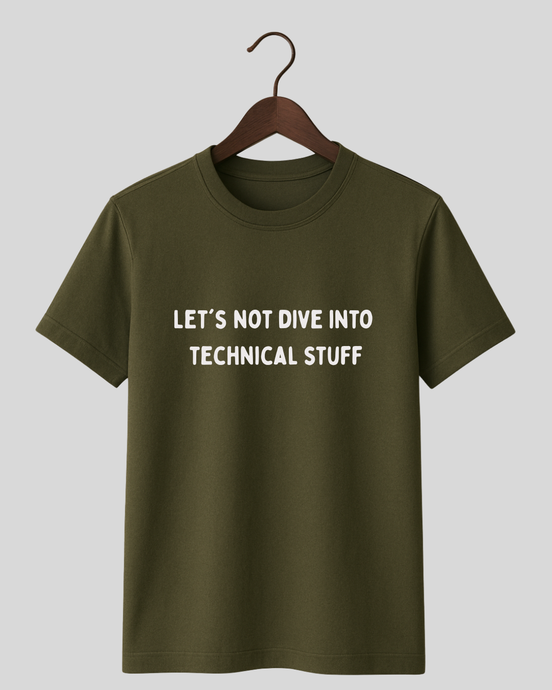 Let's Not Dive