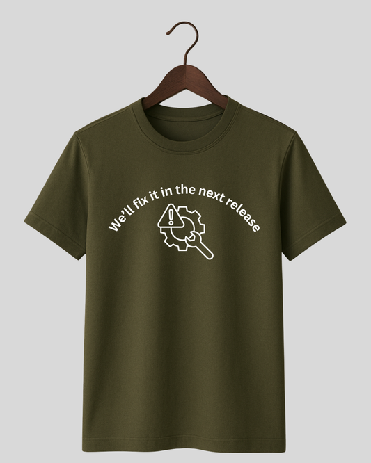 We will fix in next release Oversized T-Shirt