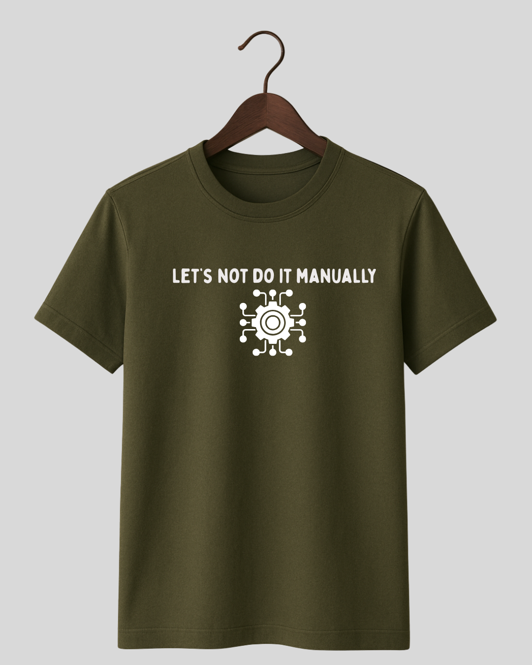 Let's Not Do It Manually