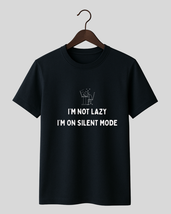 I am not lazy