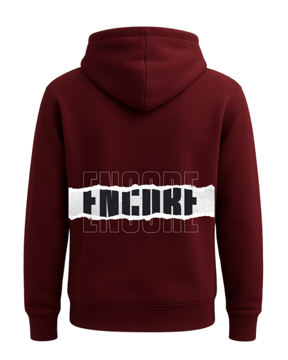 ENCORE Rip Effect Hoodie