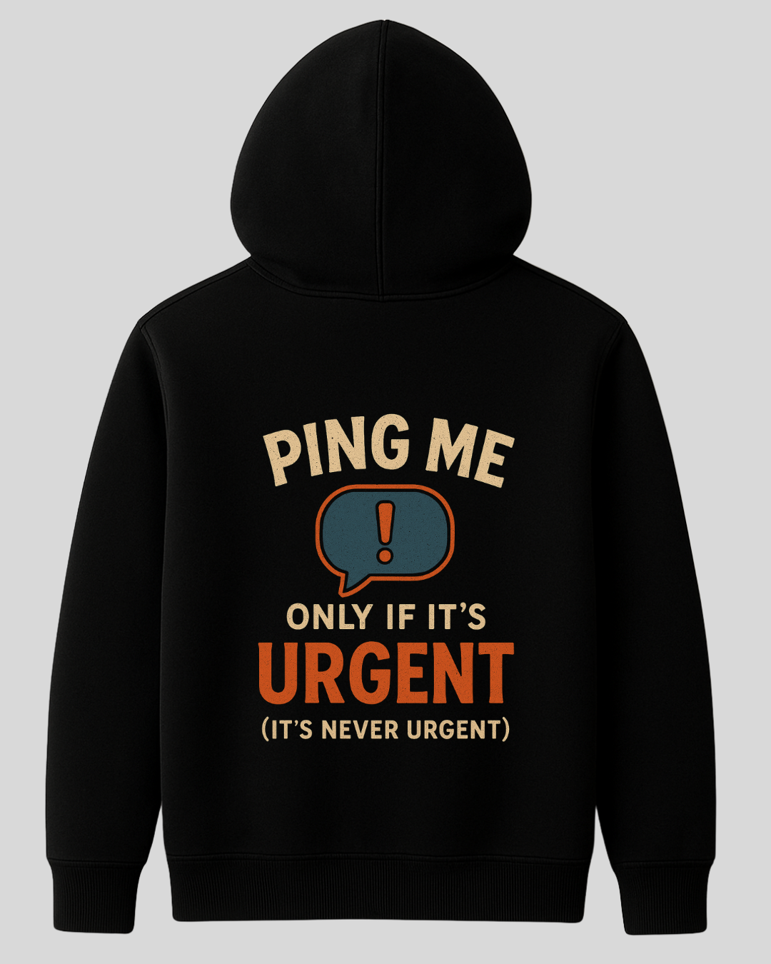 Work Mode On – Ping Me Hoodie