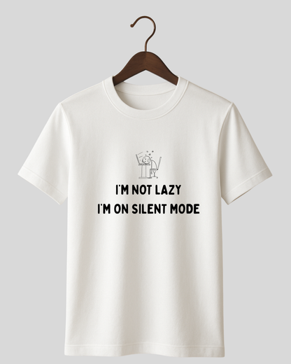 I am not lazy