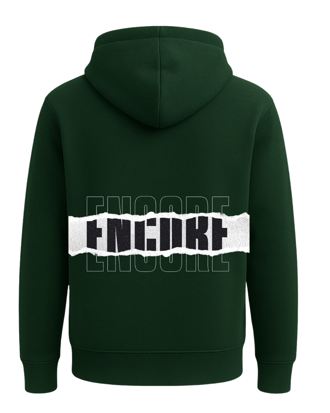 ENCORE Rip Effect Hoodie