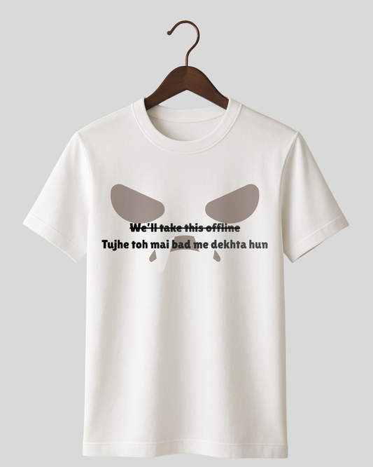 Bad Me Dekhta Hu Oversized T-Shirt