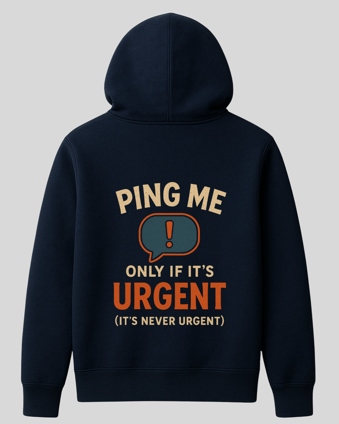 Work Mode On – Ping Me Hoodie