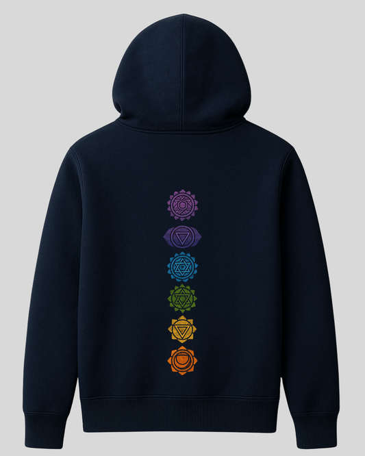 Seven Chakras Graphic Hoodie
