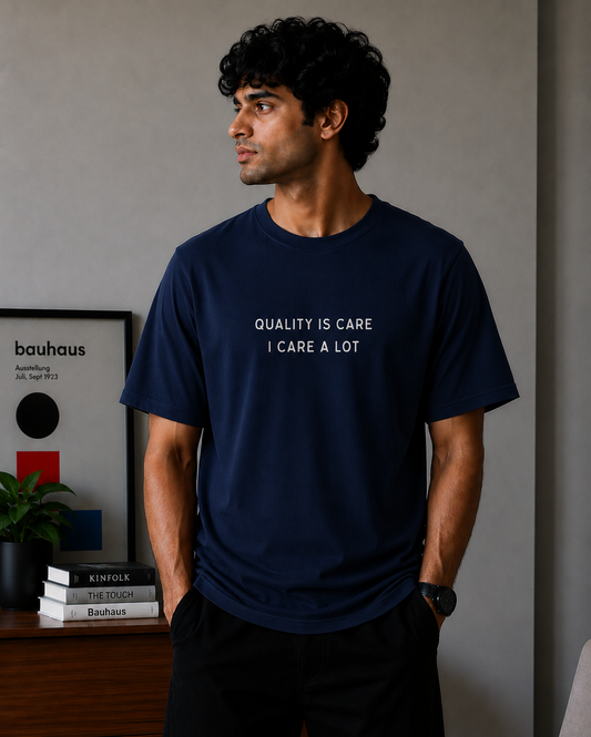 Quality is Care Oversized T-Shirt