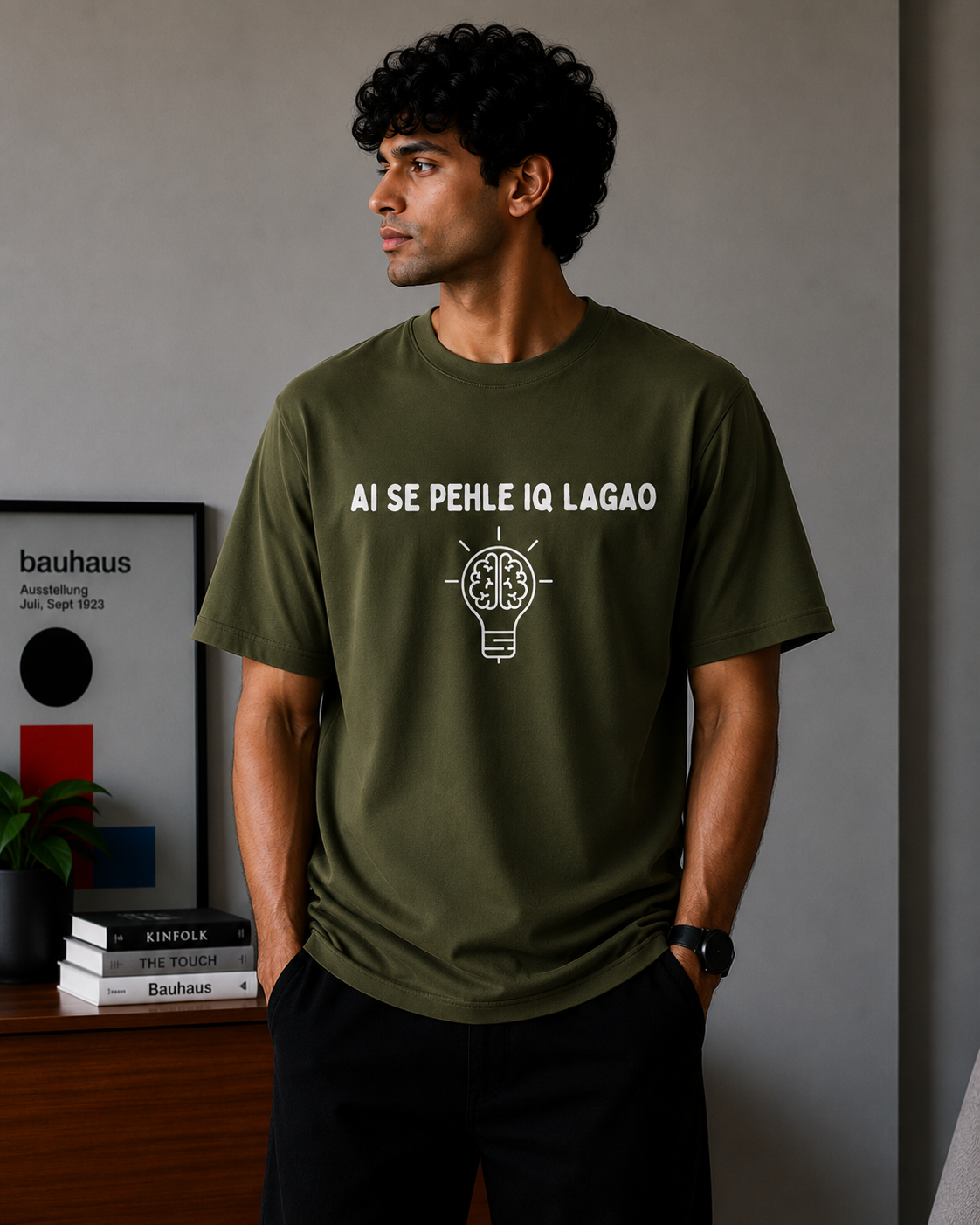 AI Se Pahle IQ - Tee