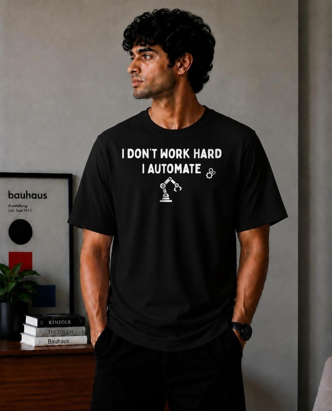 I Don't Work Hard - Black