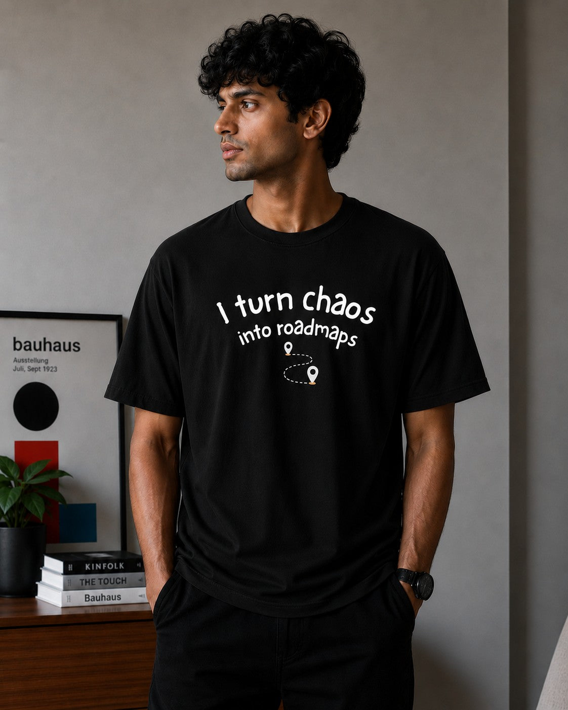 I turn chaos into roadmaps - Black
