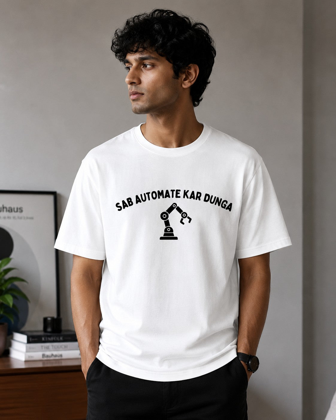 Sab Automate Kardunga Tee - White