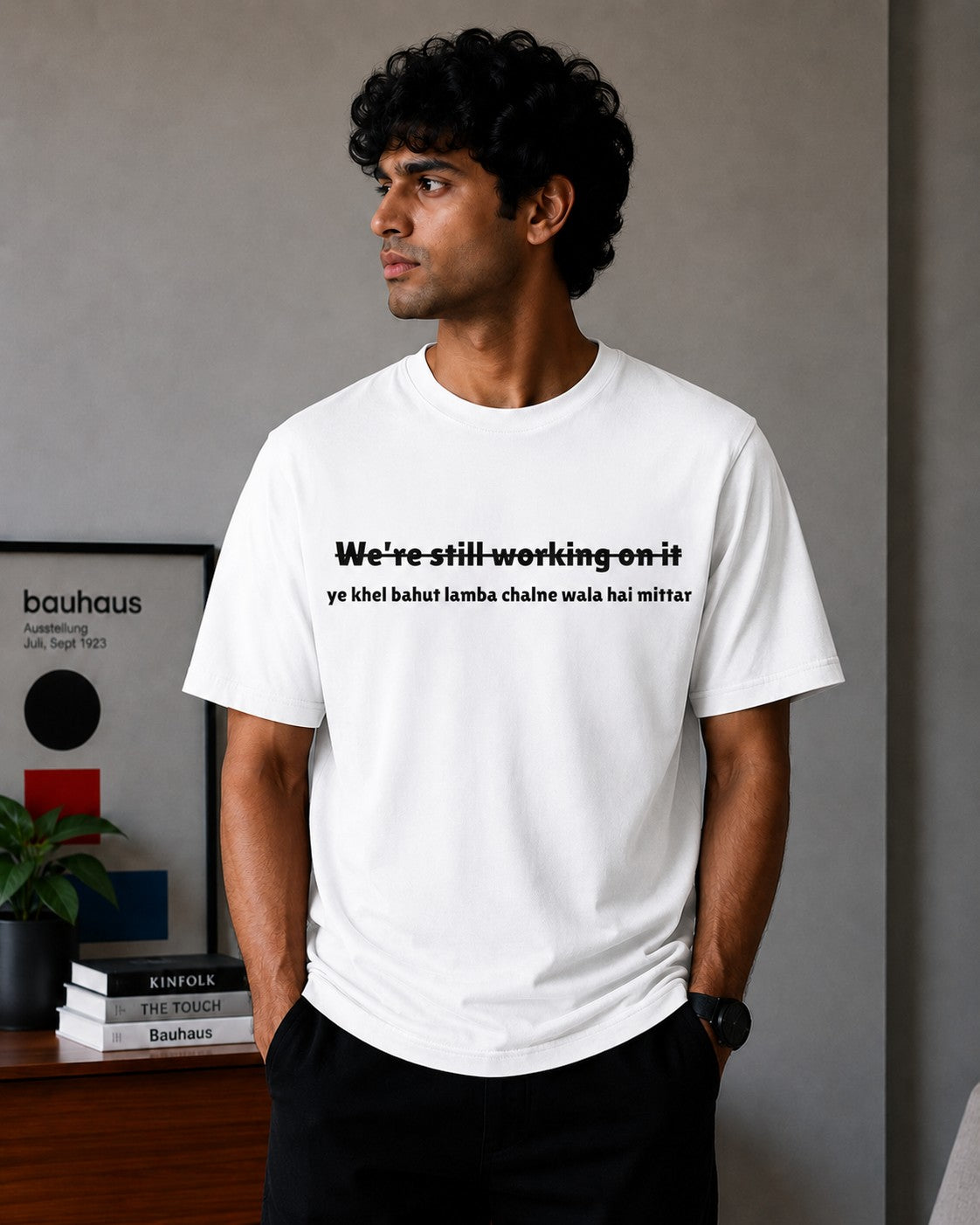 Still Working On It - White