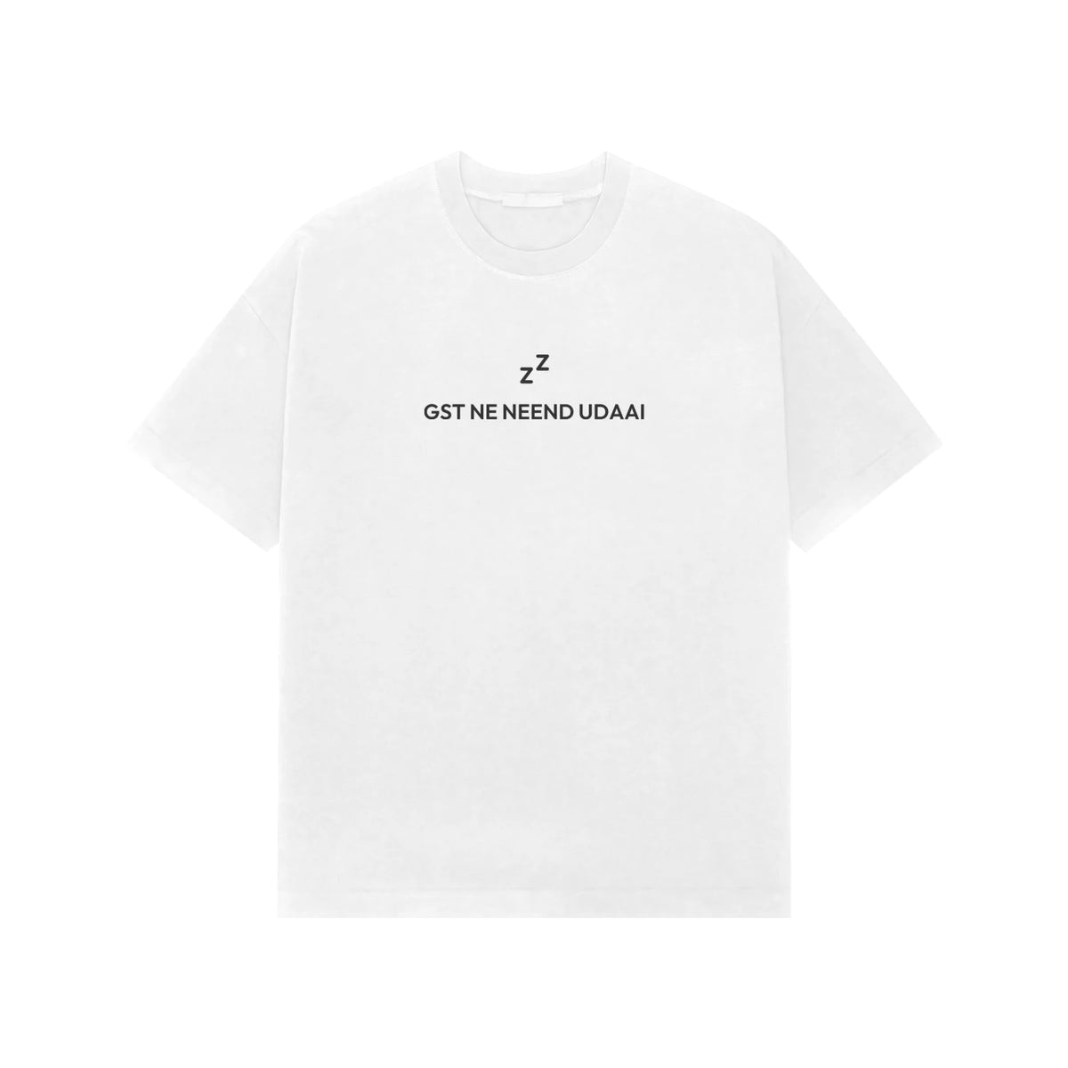 GST Ne Neend Udaai oversized T-shirt in White