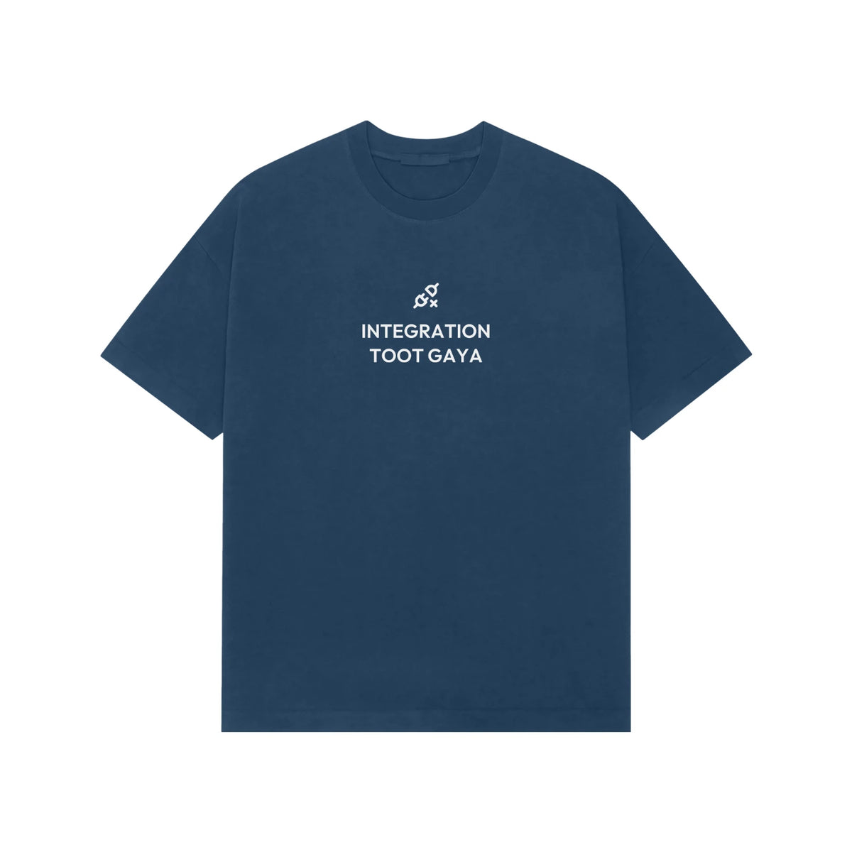 Integration Toot Gaya oversized T-shirt in Blue