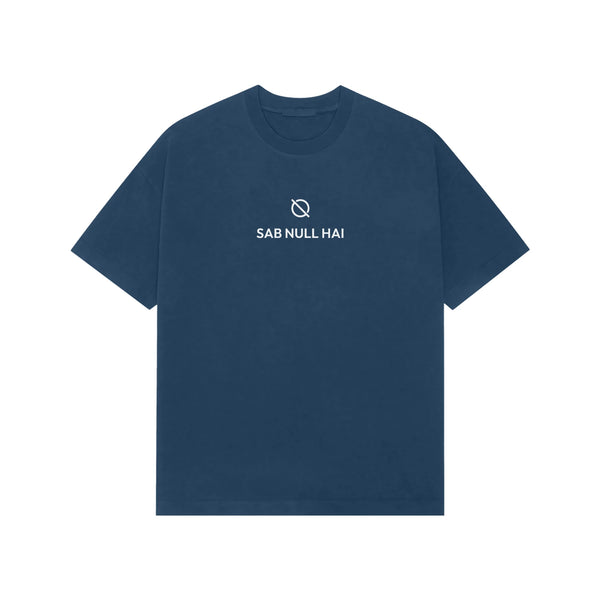 Sab Null Hai oversized T-shirt in Blue