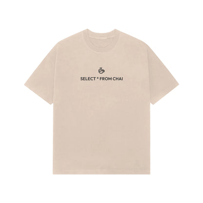 SELECT * FROM chai oversized T-shirt in Beige