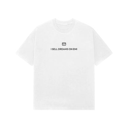 I Sell Dreams On EMI Oversized T-Shirt - White