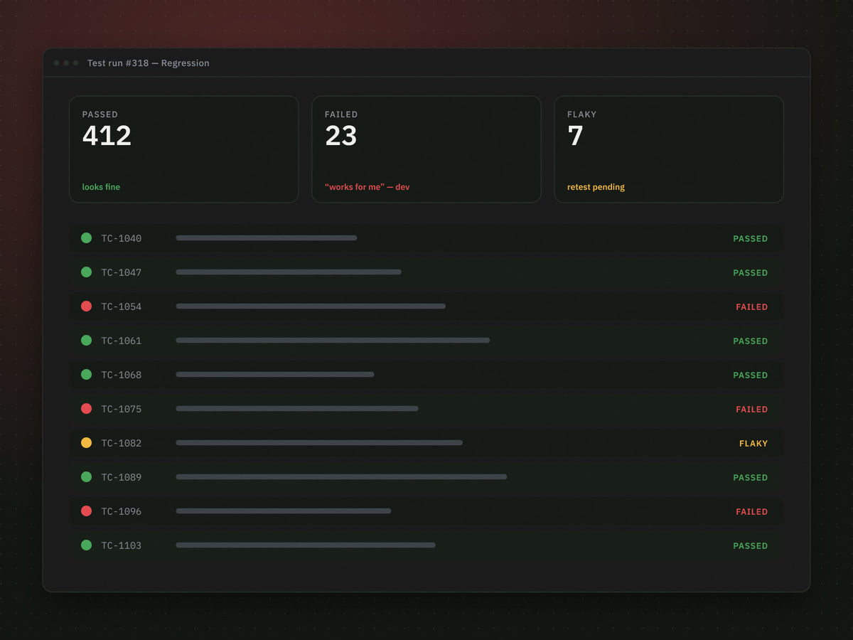 QA Tester workspace visual (profession page hero)